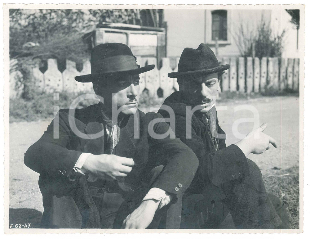 1940 ca CINEMA I fratelli Eduardo e Peppino DE FILIPPO - Foto RARA 22x17 cm