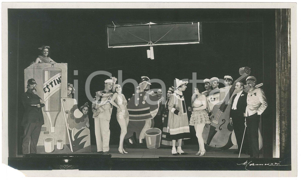 1932 OPERETTA MILANO Teatro Arcimboldi - "Tre signorine poco vestite" Foto 24x14