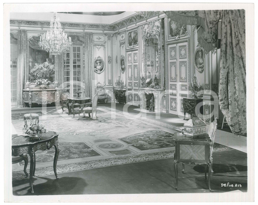 1934 CINEMA Film "Madame du Barry" - L'appartamento (4) *Foto WARNER BROS