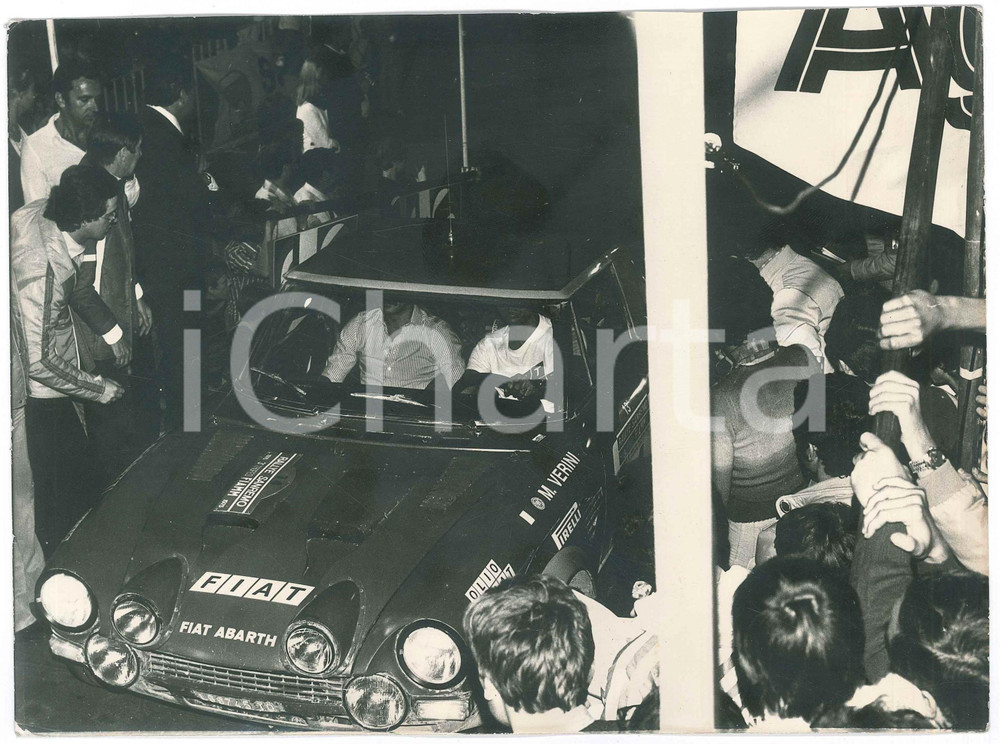 1975 RALLYE SANREMO Maurizio VERINI Francesco ROSSETTI su Fiat 124 Abarth - Foto