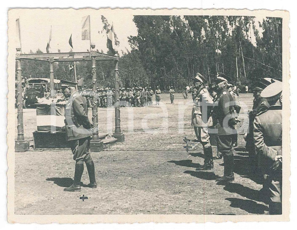 1936 A.O.I. ADDIS ABEBA Rodolfo GRAZIANI Gen. RICAGNO - Benedizione bandierine