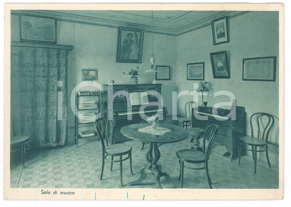1939 SARZANA Istituto Immacolata Pavone - Sala *Cartolina suor Maria Clara