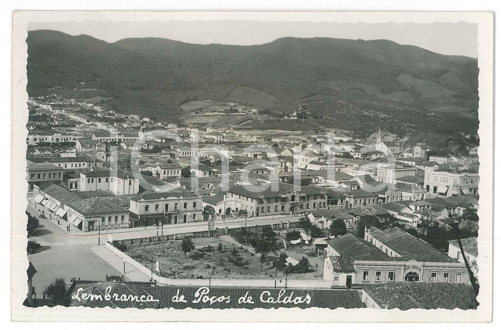 1938 POÇOS DE CALDAS (BRASIL) Lembrança - View *Postcard