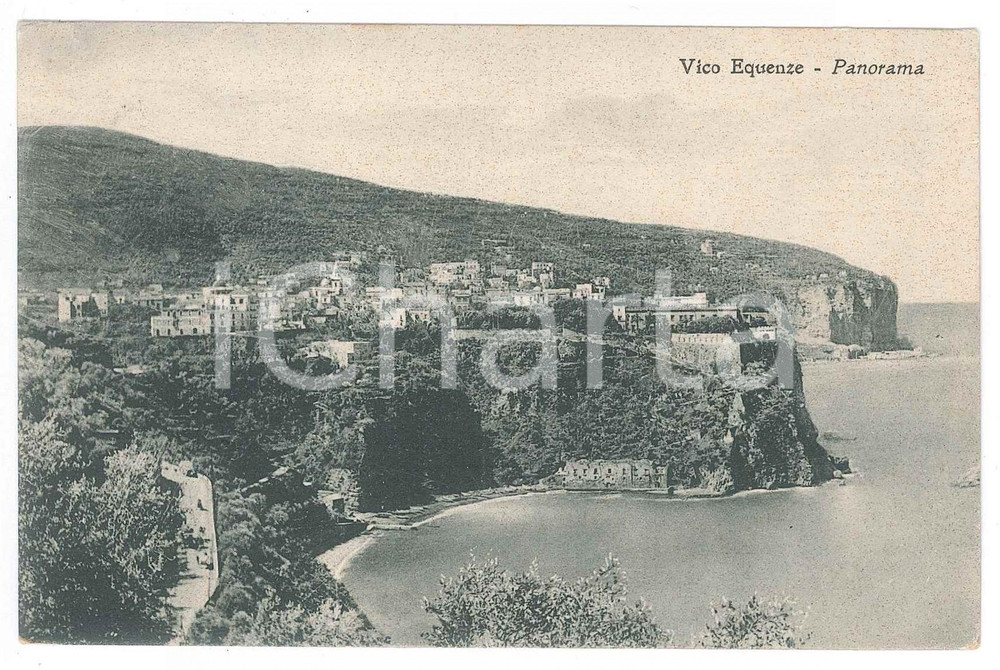 1934 VICO EQUENSE (NA) Panorama *Cartolina postale FP VG