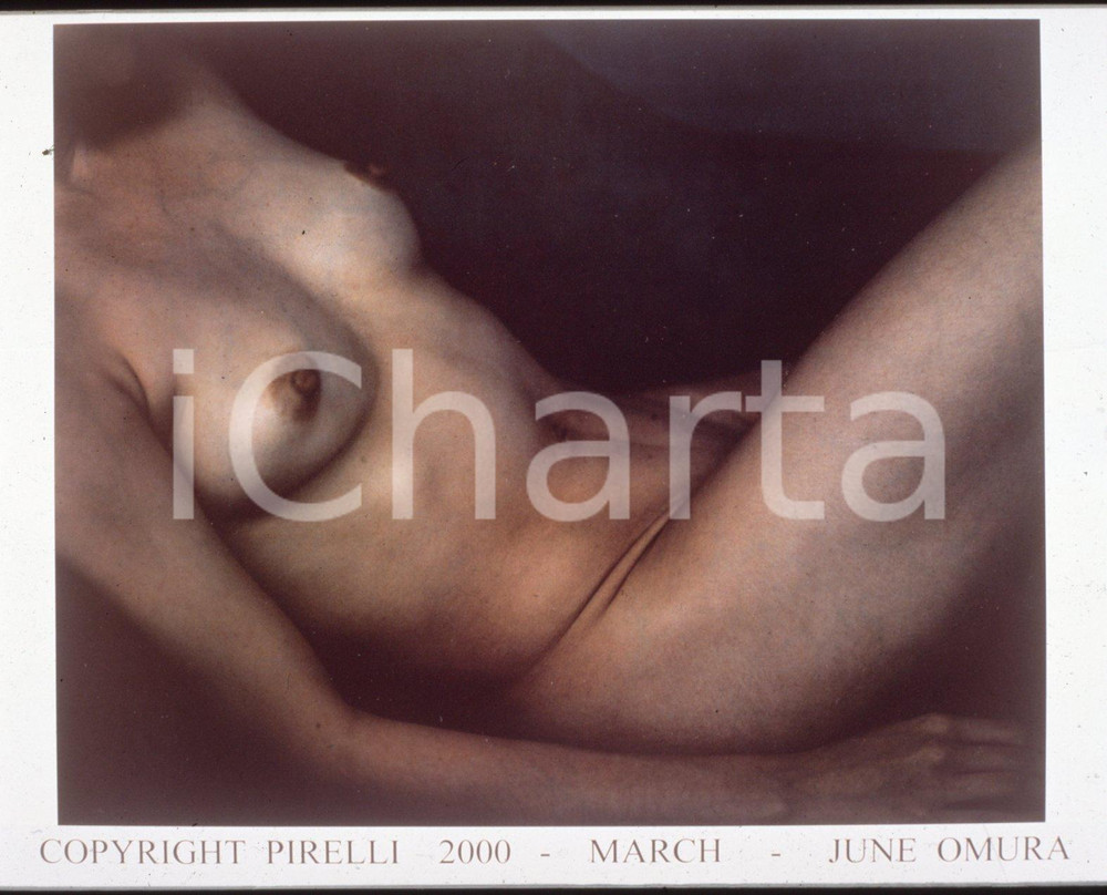 6x7 cm ORIGINAL Test NEGATIVE *PIRELLI Calendar 2000 - June OMURA - March