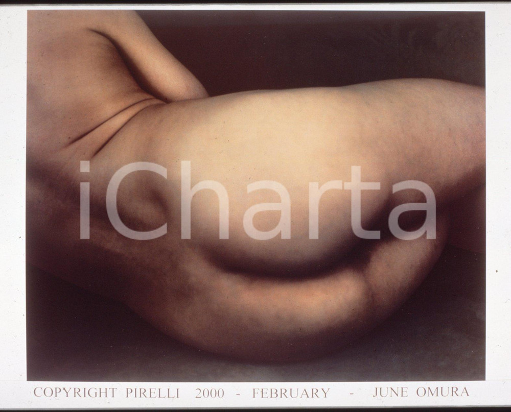 6x7 cm ORIGINAL Test NEGATIVE *PIRELLI Calendar 2000 - June OMURA - February
