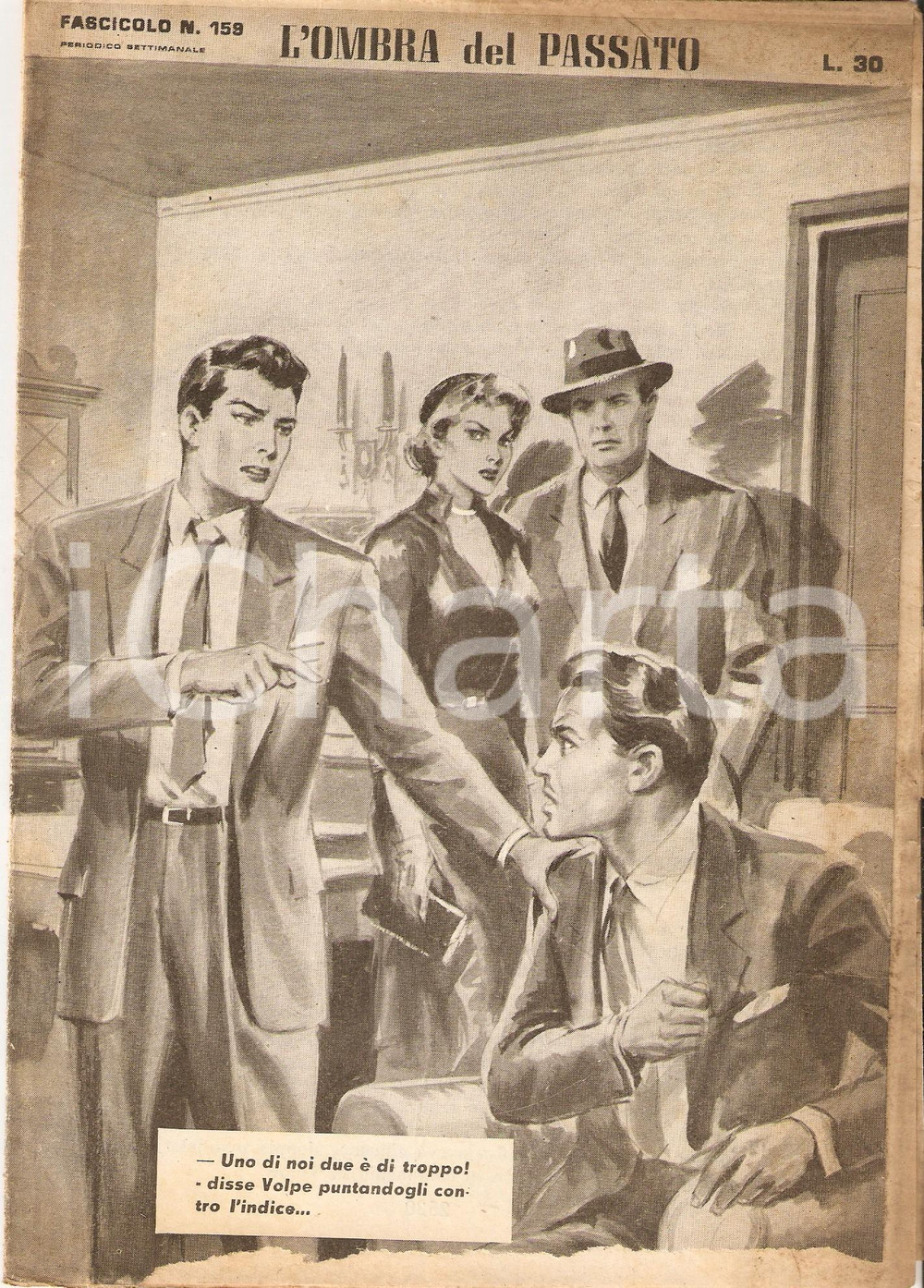 Giornale, rivista storica 1956 OMBRA DEL PASSATO Jean DE VALLORBE Complotto in salotto Fascicolo 159 1