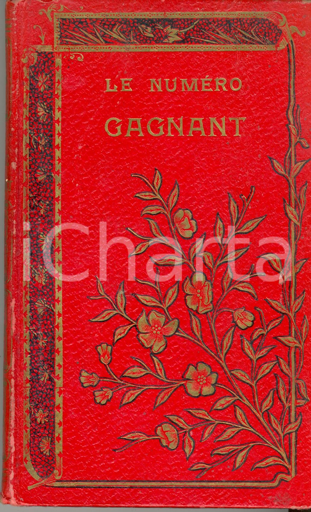 Libro, pubblicazione d epoca 1900 ca Maria EDGEWORTH Le Numero Gagnant legatura speciale premio Volume 1