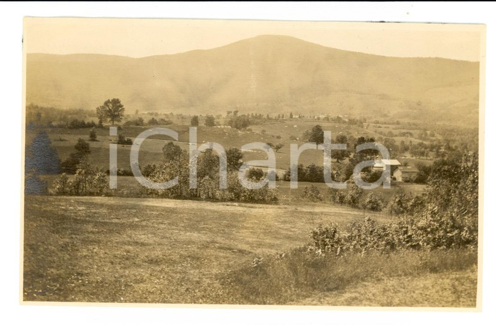 Fotografia d epoca originale 1912 ADAMS USA Mount GREYLOCK from COUNTRY CLUB GOLF 1