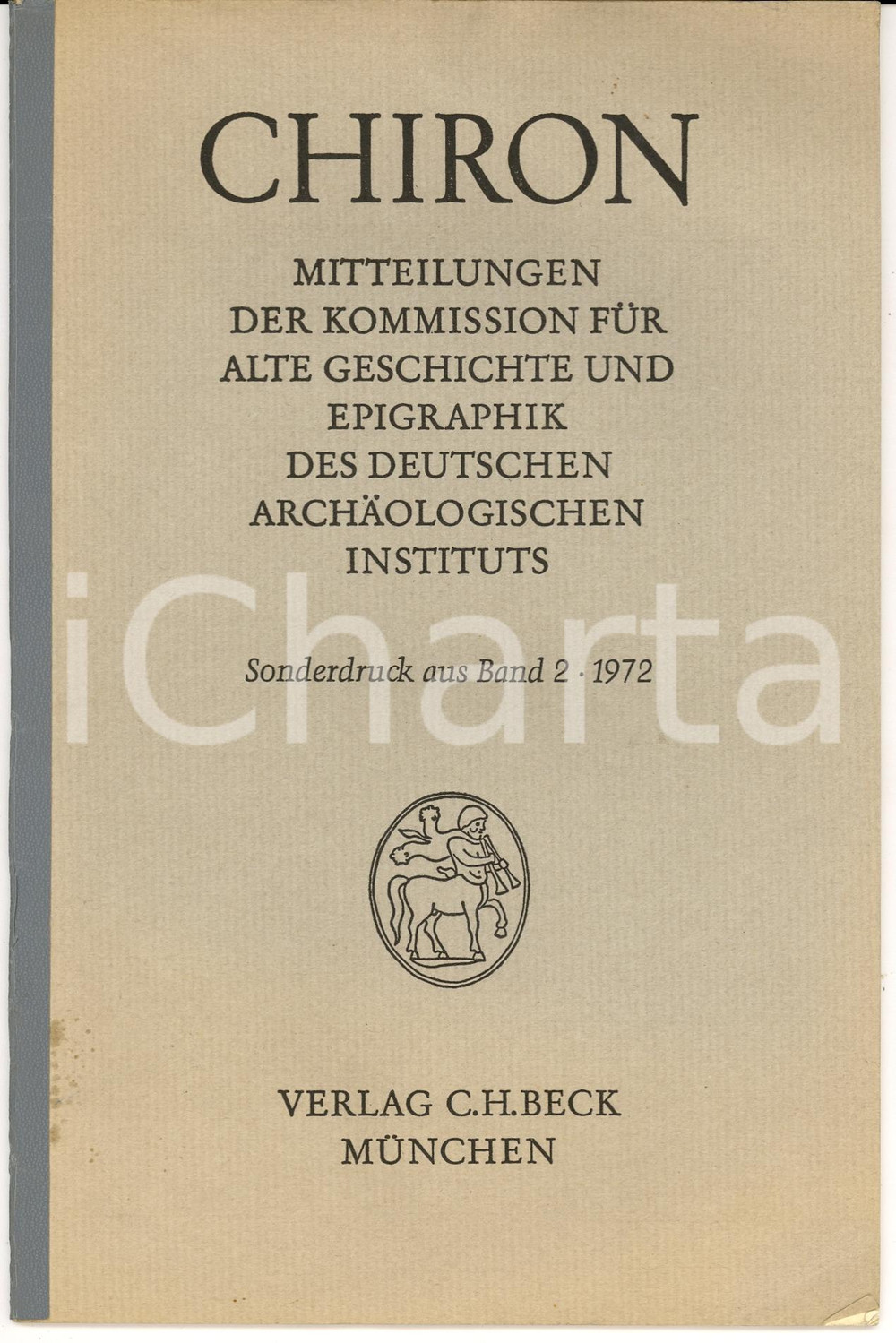Oggetto da collezione cartaceo 1972 Andreas ALFOLDI Redeunt Saturnia regna Tavv Monete 1