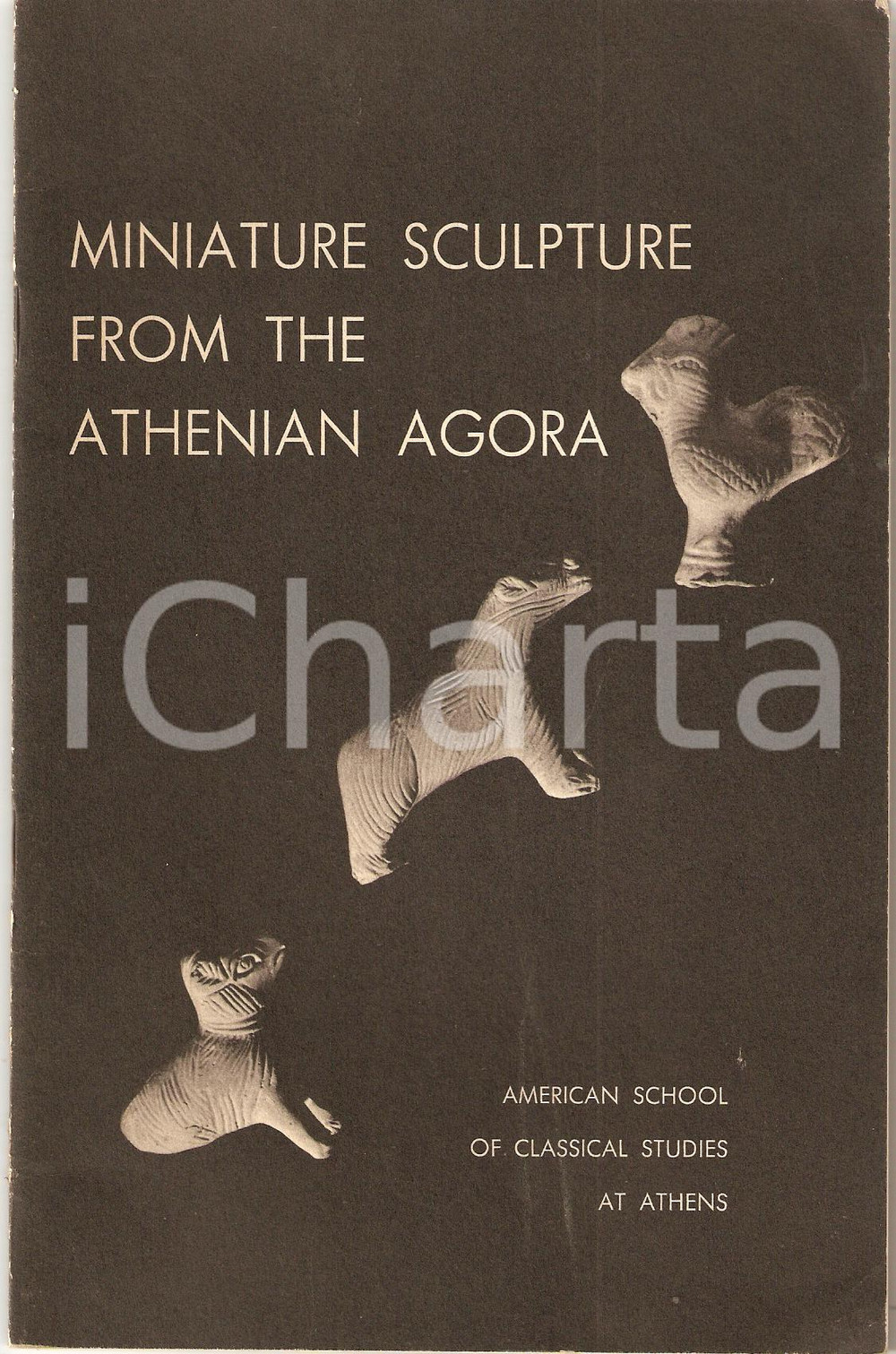 Oggetto da collezione cartaceo 1959 ATENE Miniature Sculpture from the Athenian AGORA 1