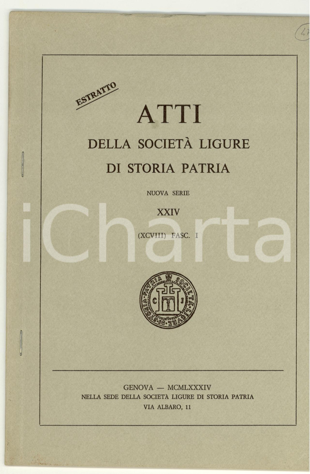 Libro, pubblicazione d epoca 1984 Giovanni MENNELLA Epigrafe TAGGIA da riabilitare 1