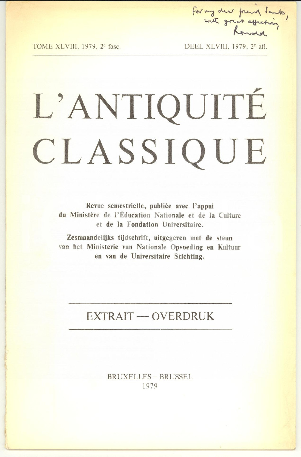 Libro, pubblicazione d epoca 1979 Ronald T. RIDLEY The Hoplite as citizen AUTOGRAPH 1
