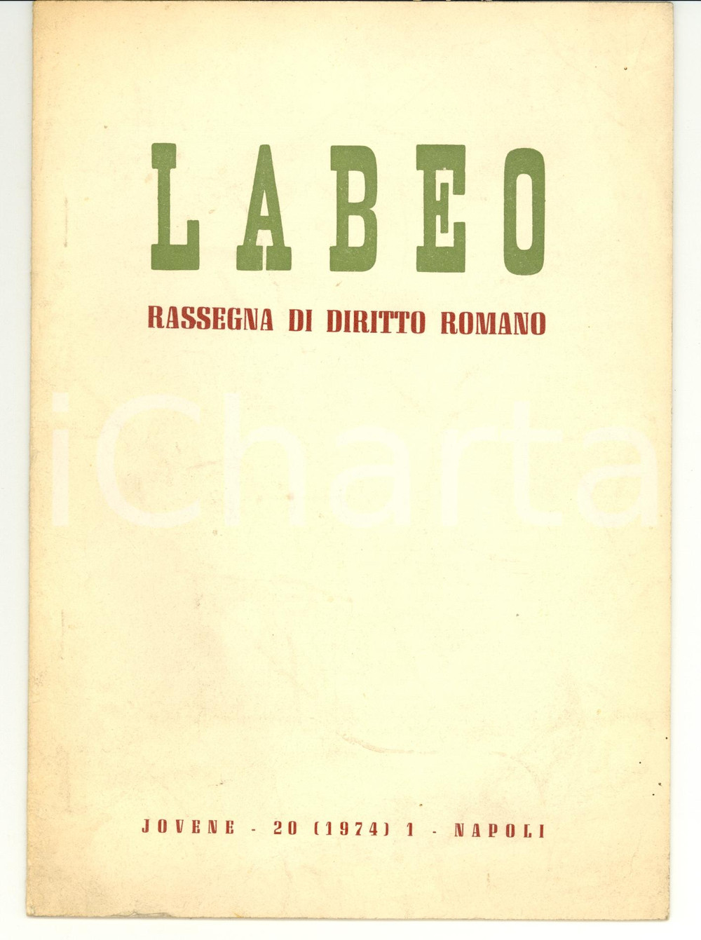 Libro, pubblicazione d epoca 1974 NAPOLI Antonio GUARINO In difesa di MESSALINA 1
