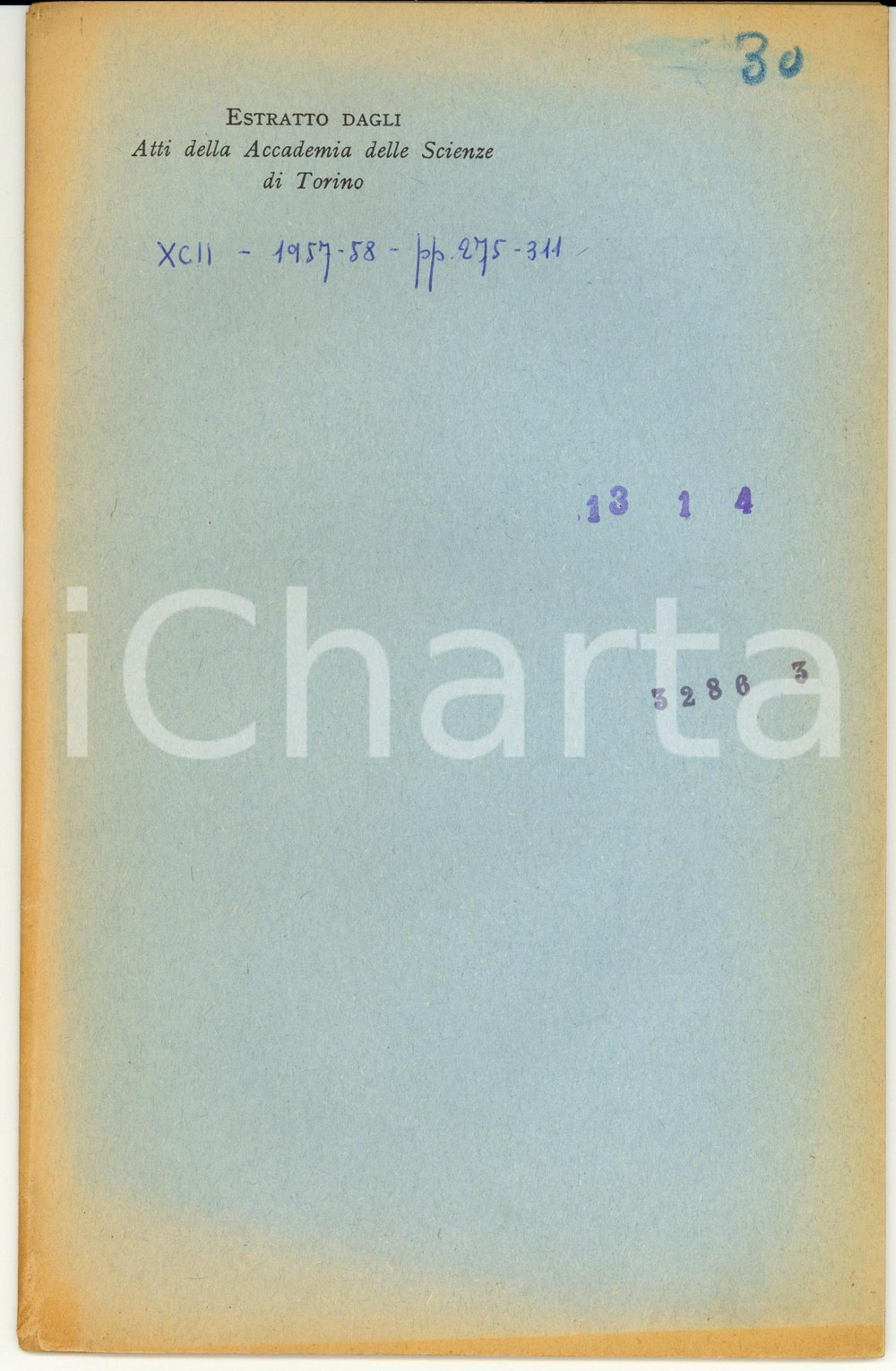 Libro, pubblicazione d epoca 1958 Giuseppe NENCI La concezione del miracoloso nei poemi omerici 1