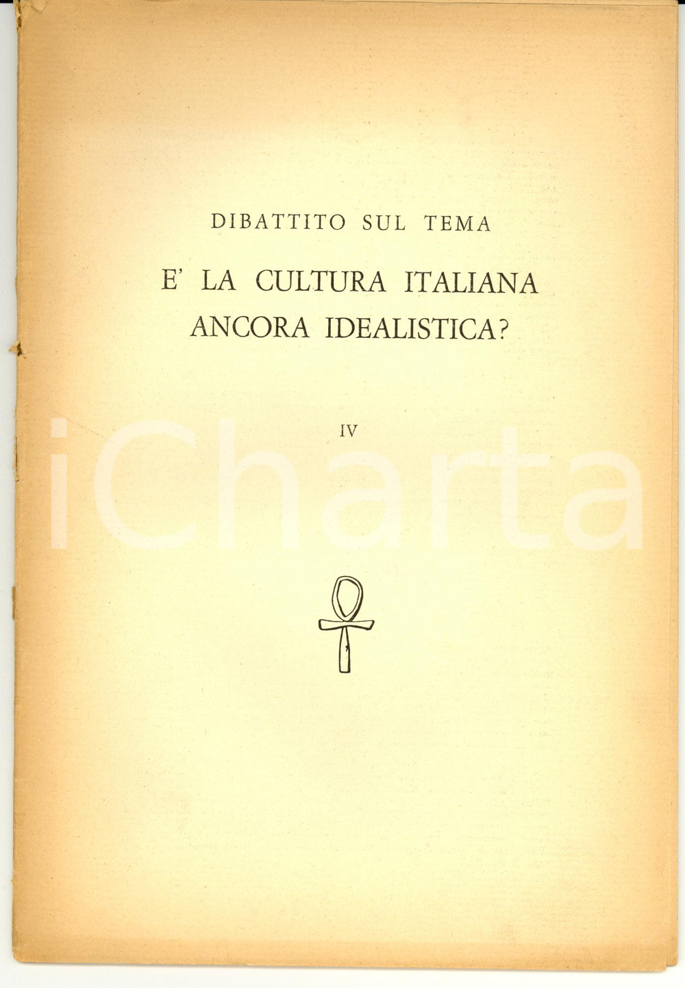 Libro, pubblicazione d epoca 1960 Antonino PAGLIARO Linguaggio e conoscenza dopo l idealismo 1