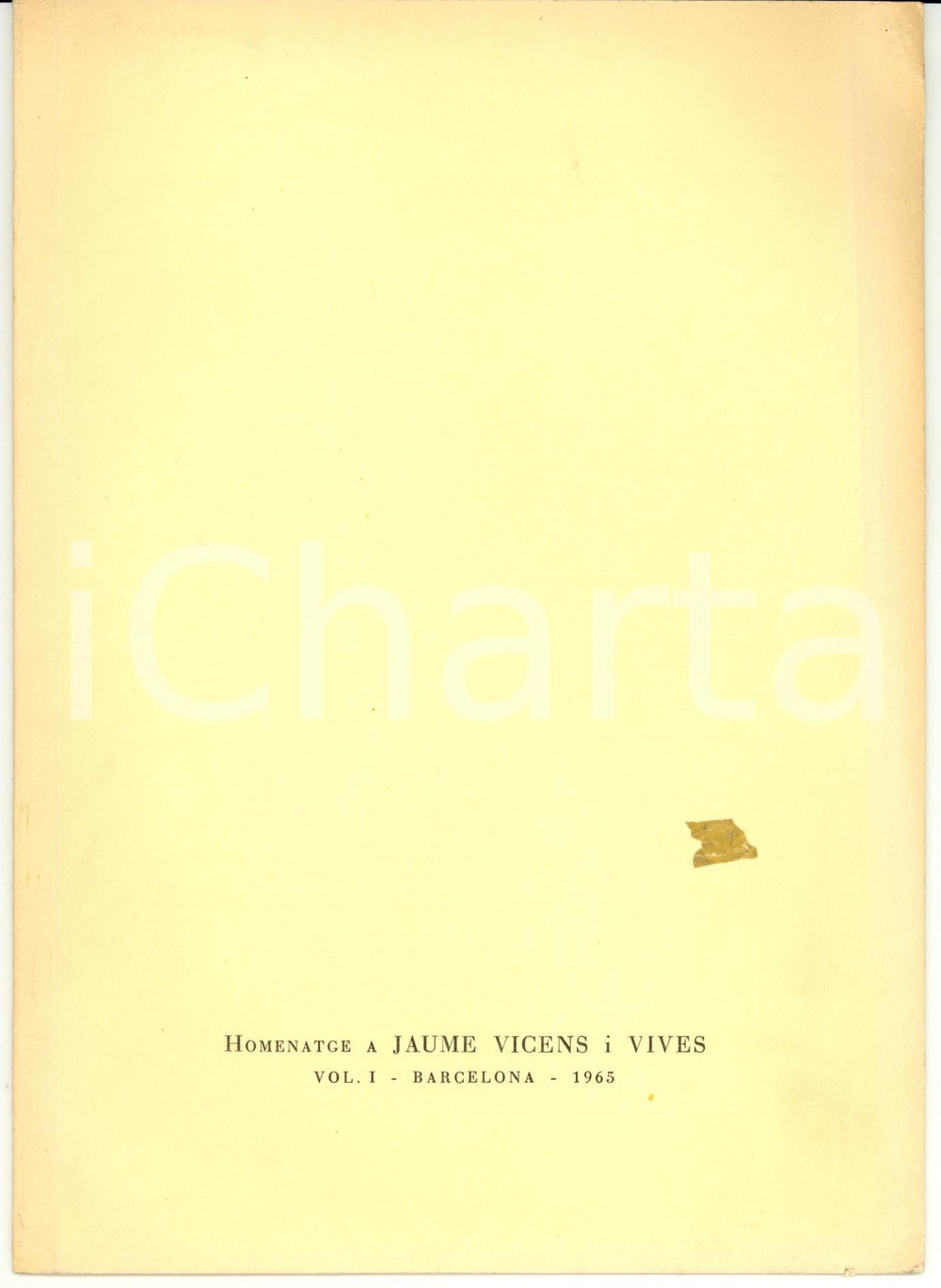 Libro, pubblicazione d epoca 1965 Pedro BOSCHGIMPERA El pas del Pirineu per AnÃ­bal Autograph 1