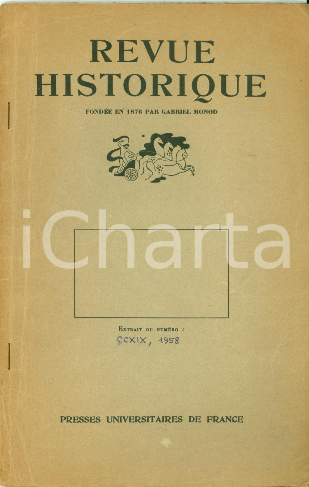 Libro, pubblicazione d epoca 1958 André CHASTAGNOL Consulat suffect et préture du BASEMPIRE Invio AUTOGRAFO 1