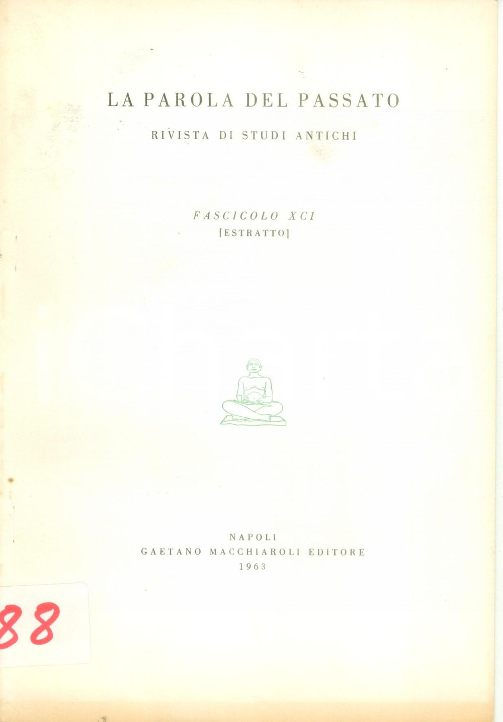 Libro, pubblicazione d epoca 1963 Gianfranco MADDOLI Ancora sulla patria di PROPERZIO La parola del passato 1