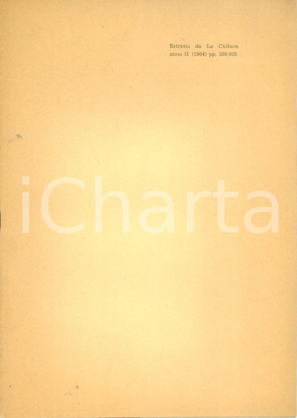 Libro, pubblicazione d epoca 1964 Guido CALOGERO Ideale del dialogo ideale della scienza? Estratto da Cultura 1