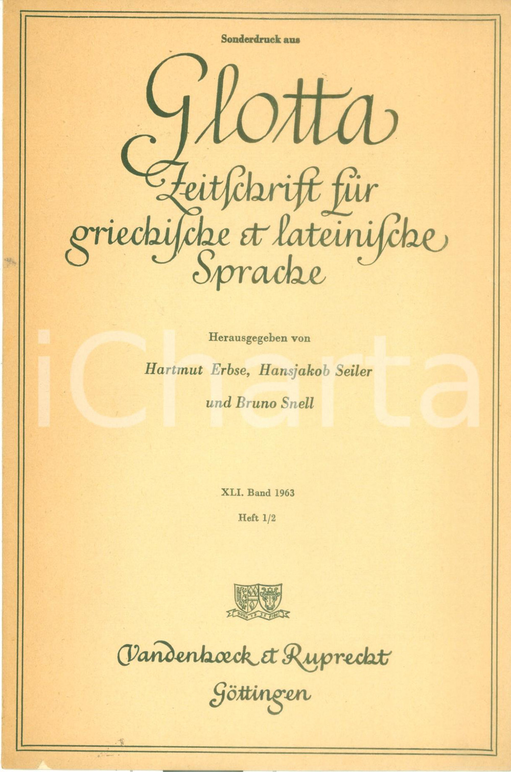 Libro, pubblicazione d epoca 1963 Wilhelm SCHMID Grenzen der Grammatik oder Grenzen der Sprachkenntnis? 1