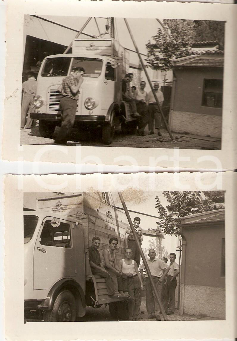 Fotografia d epoca originale 1955 ca PAVIA Tipografia PONZIO Operai con macchinario ADOLF MOHR Lotto 2 foto 1