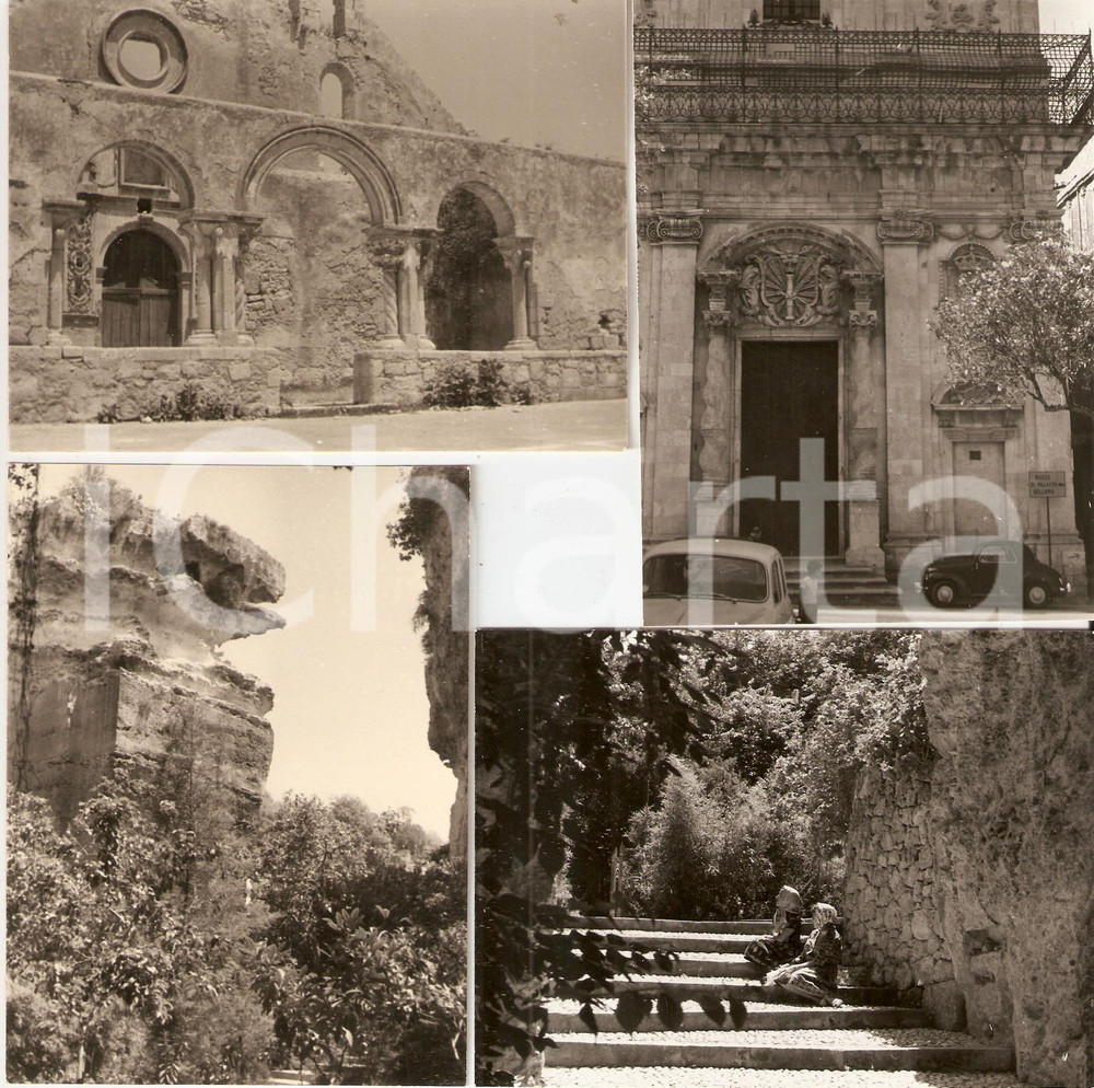 Fotografia d epoca originale 1962 SIRACUSA San Giovanni alle Catacombe e Santa Lucia alla Badia Lotto 4 foto 1