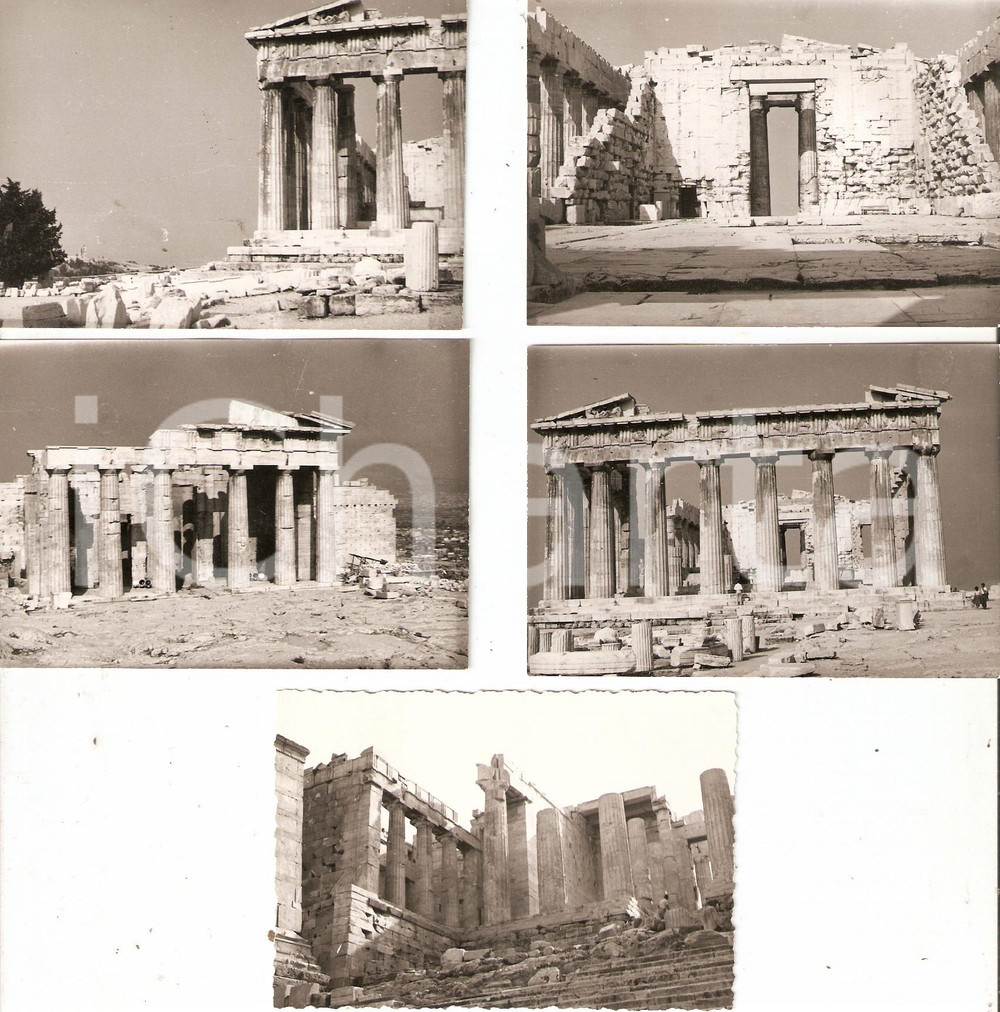 Fotografia d epoca originale 1959 ATHENS GREECE Vedute del PARTENONE Lotto 5 foto 1