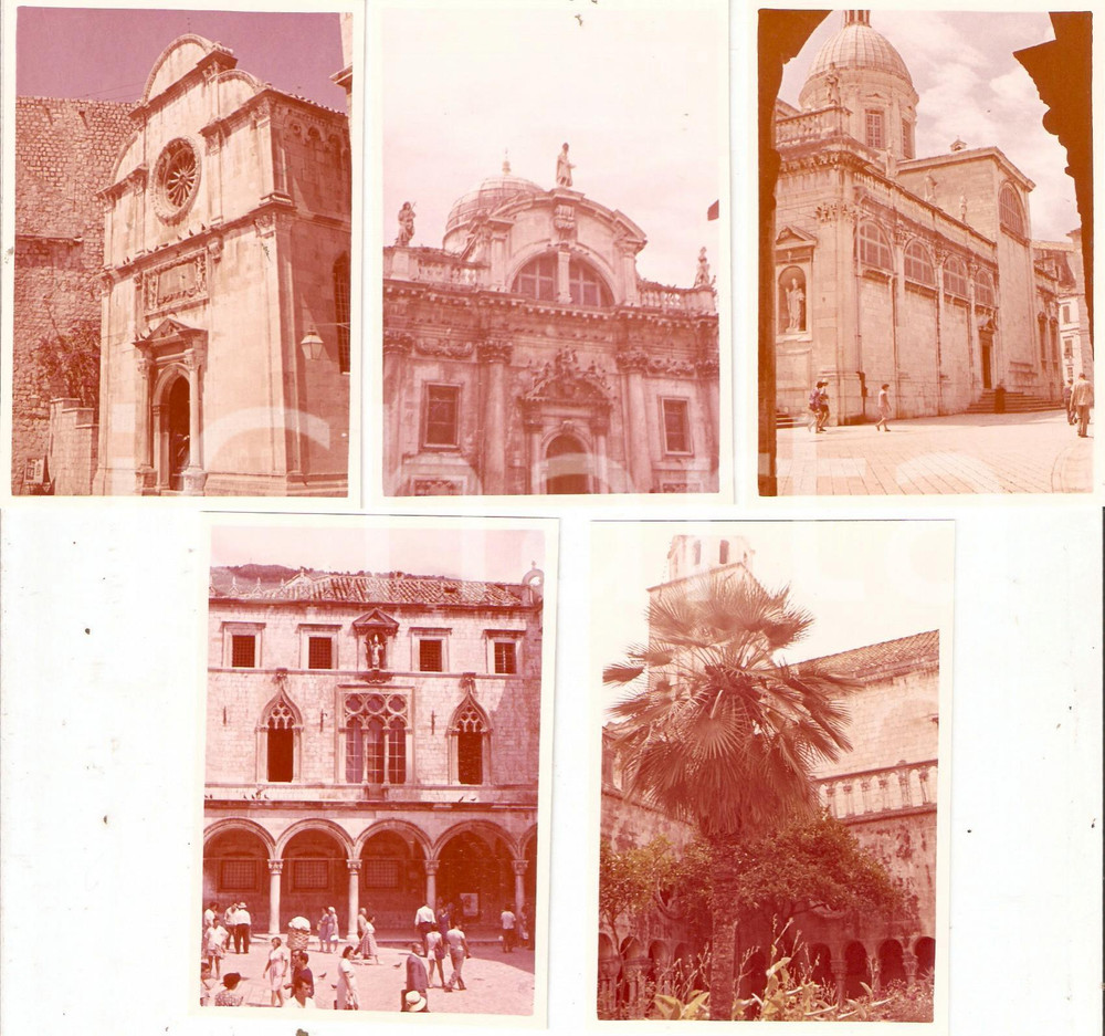 Fotografia d epoca originale 1960 DUBROVNIK Chiesa SAN BIAGIO Chiesa SAN SALVATORE Cattedrale Lotto 5 foto 1