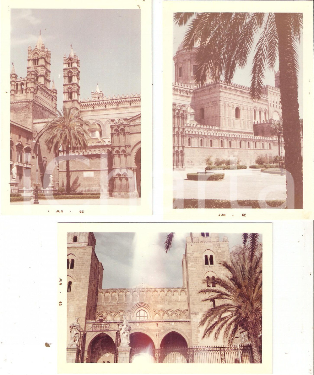 Fotografia d epoca originale 1962 PALERMO Cattedrale Santa Vergine Maria Assunta Lotto 3 foto 1