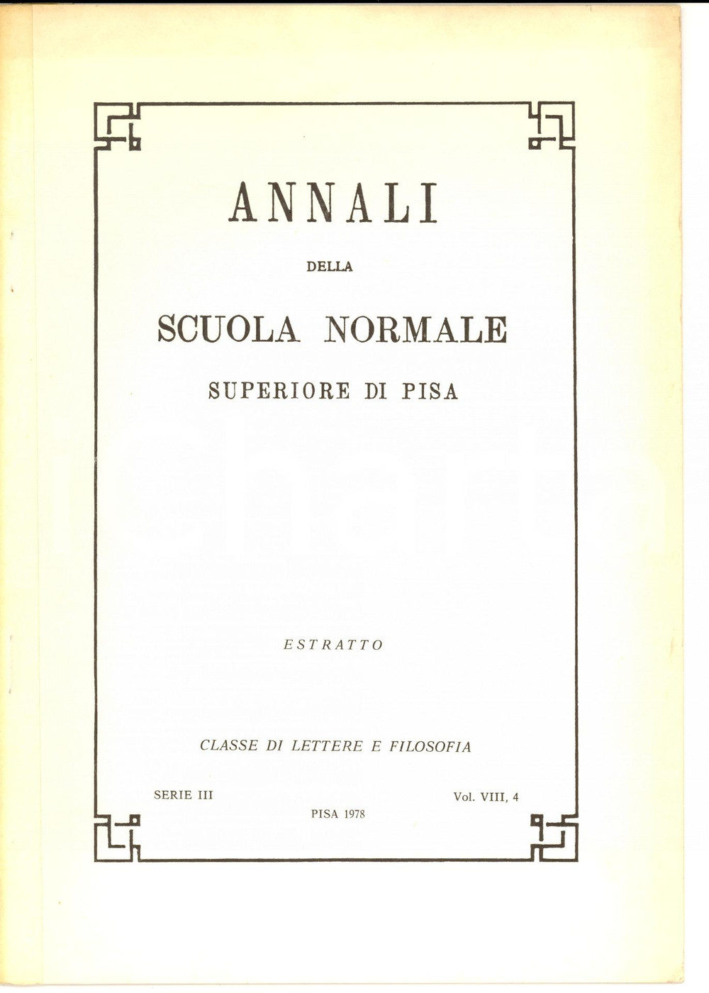 Libro, pubblicazione d epoca 1978 Mauro MOGGI Insediamento a Salamina di ANTIDORO LEMNIO e uccisori Mirrina 1