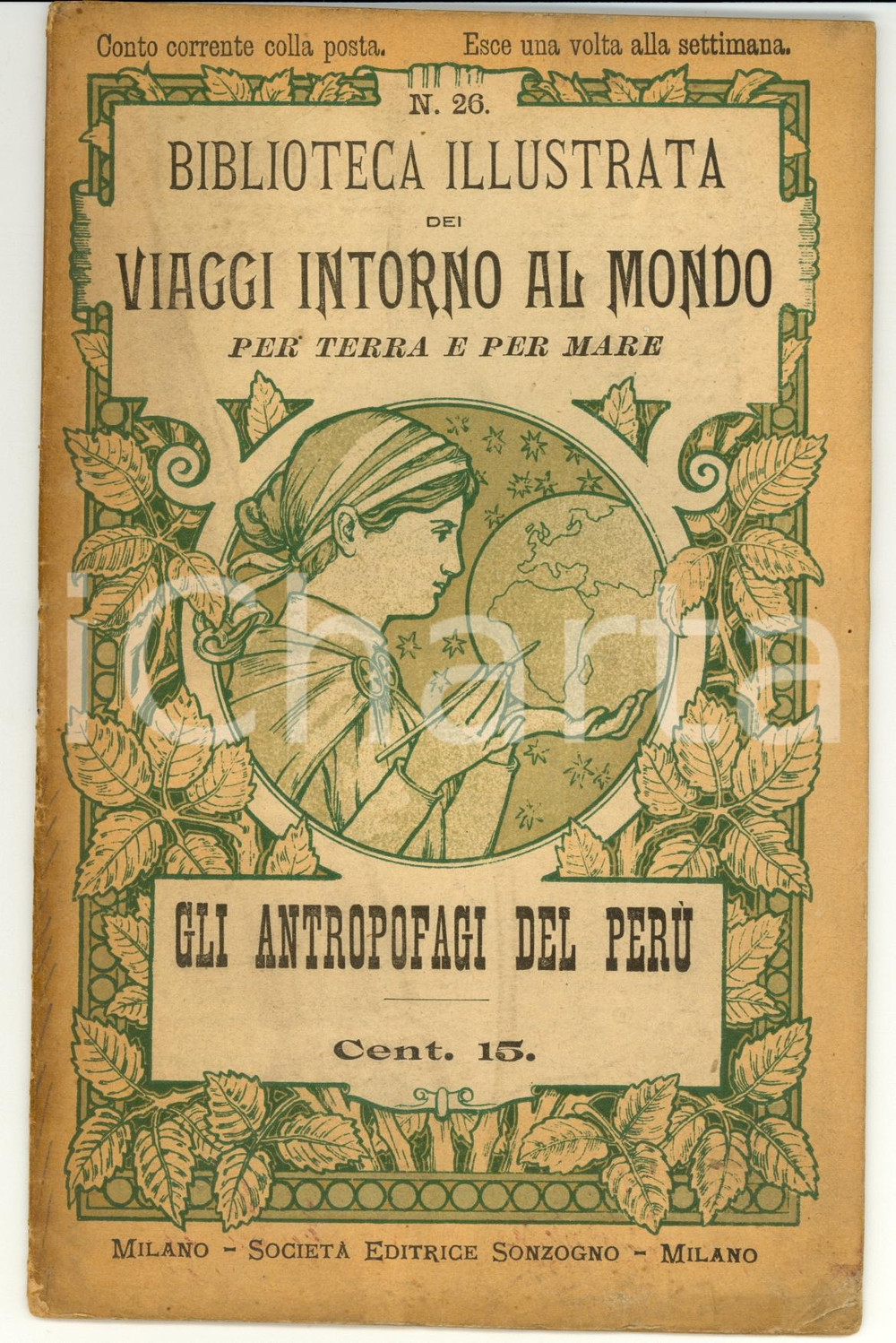 Libro, pubblicazione d epoca 1899 Olivier ORDINAIRE Gli antropofagi del PerÃ¹ 1