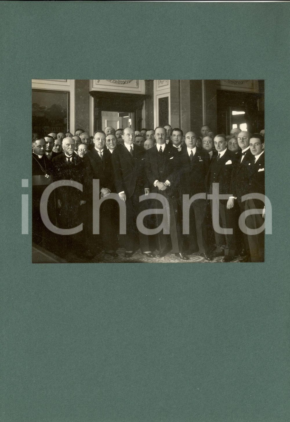 Fotografia d epoca originale 1930 ca VARSAVIA Inaugurazione uffici Compagnia Assicurazioni RAS  Foto 1 1