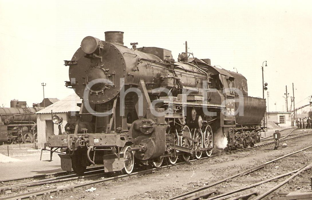 Cartolina originale da collezione 1970 ca USSR Locomotiva SU T3169 Verlag SLEZAK Cartolina FG NV 1