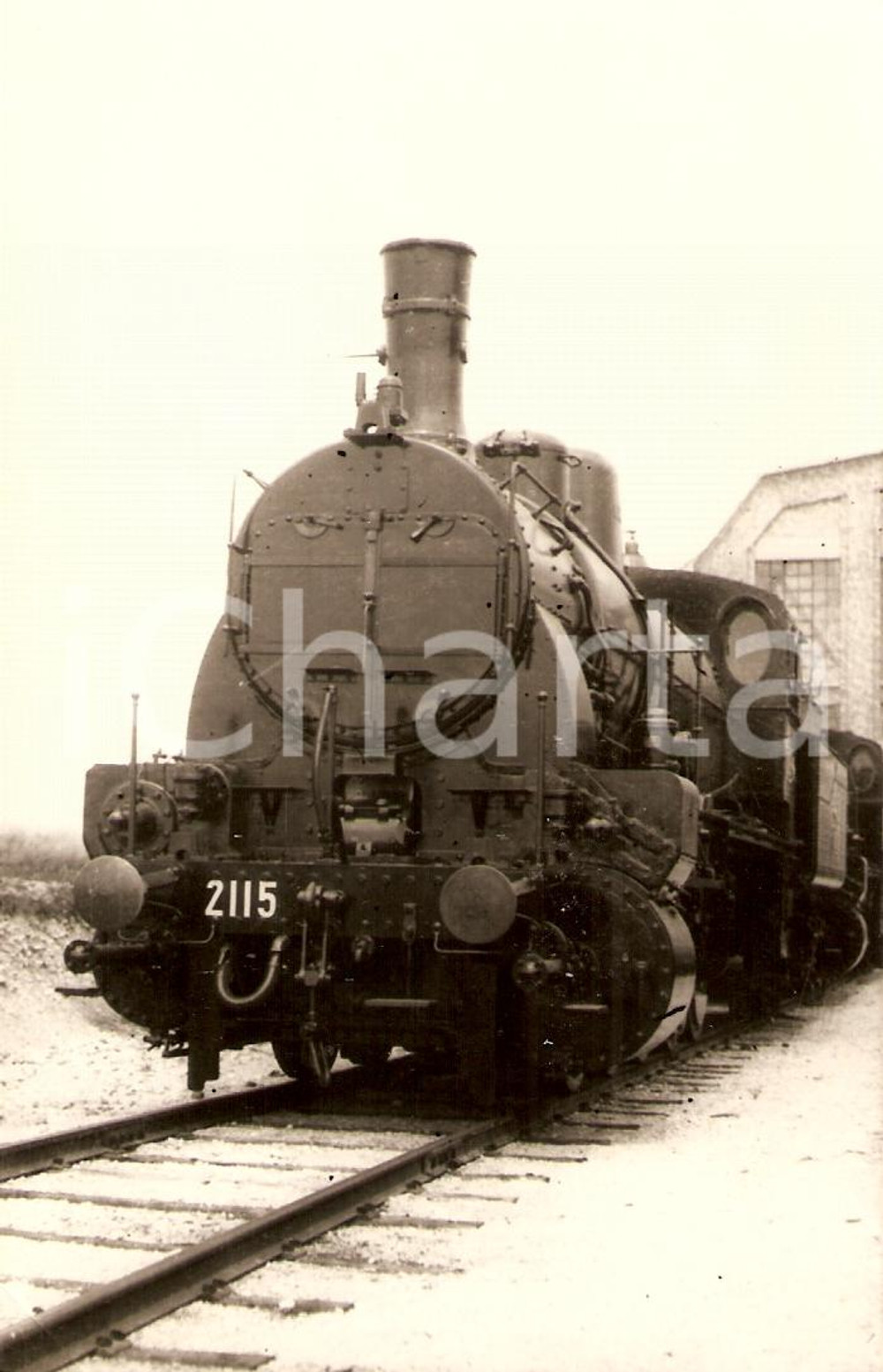 Cartolina originale da collezione 1970 ca WIENER NEUSTADT AUSTRIA Locomotiva PKP Tw1237 ls SF SLEZAK Cartolina 1