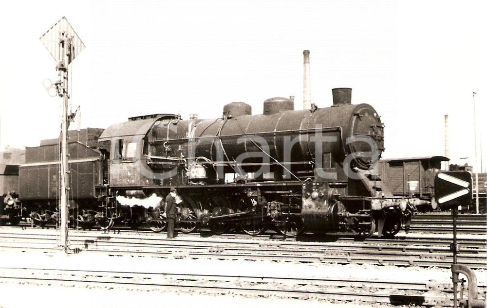 Cartolina originale da collezione 1970 ca FLORIDSDORF  VIENNA Locomotiva PKP Ty23xx rws Verlag SLEZAK Cartolina 1