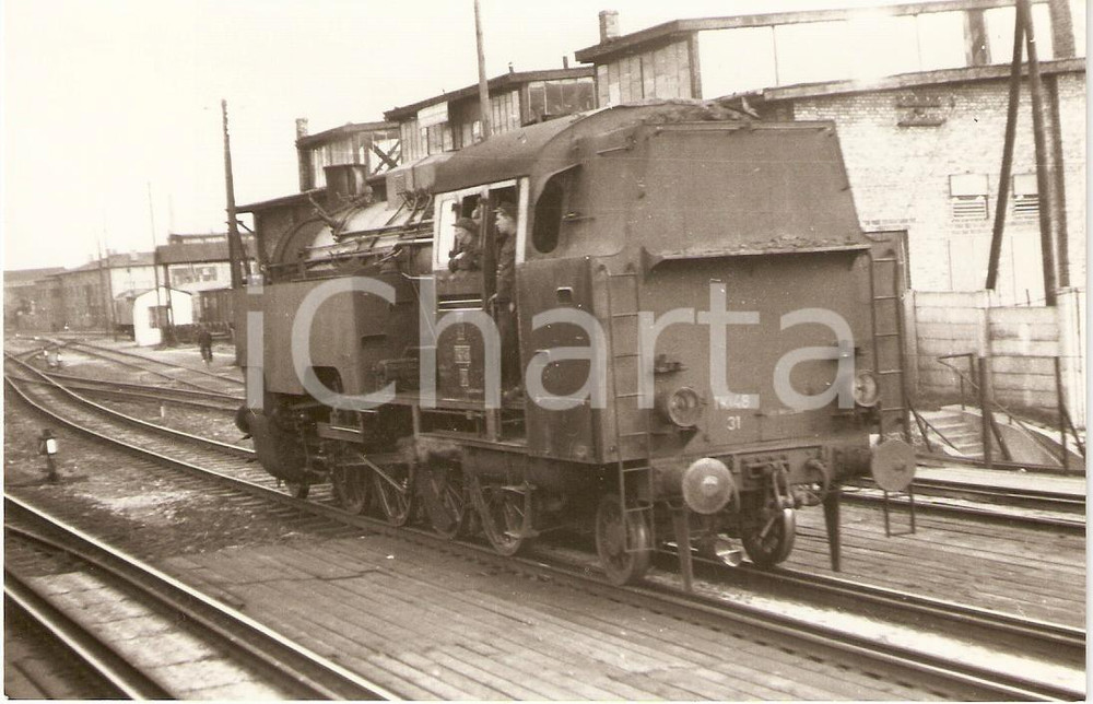 Cartolina originale da collezione 1970 ca AUSTRIA ? Locomotiva PKP Tk14831 Verlag SLEZAK Cartolina ANIMATA FP 1