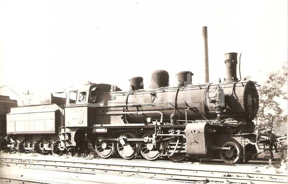 Cartolina originale da collezione 1970 ca VIENNA Franz Josefs Banhof Locomotiva PKP Tr12125 rs GRIEBL Cartolina 1