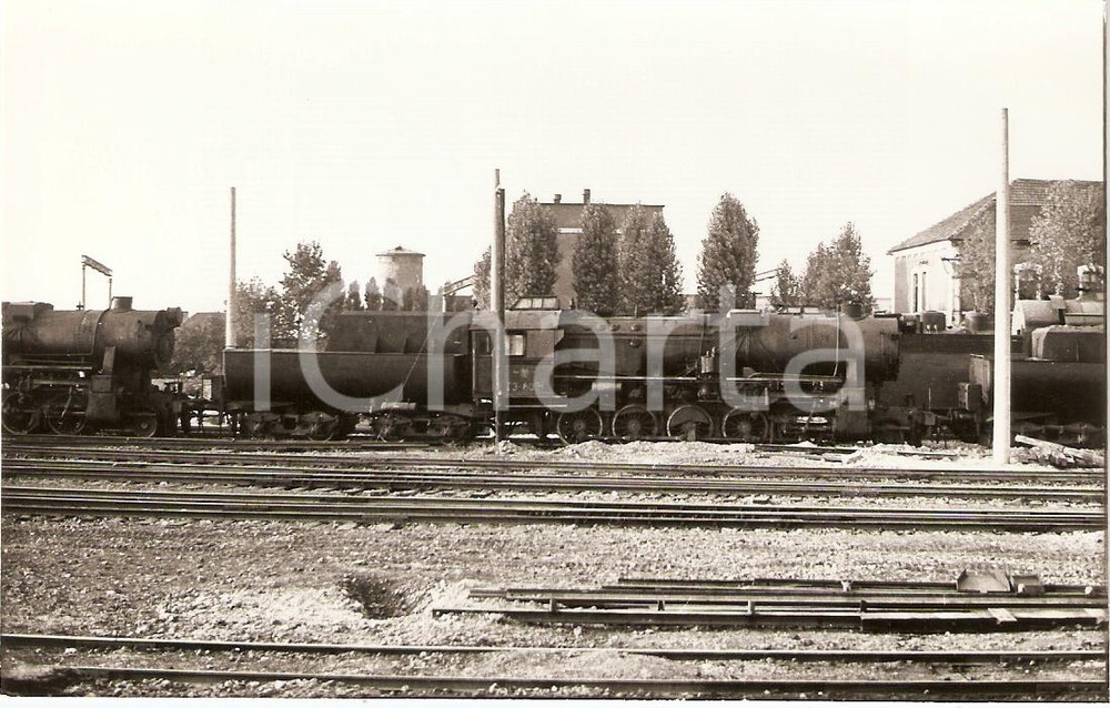 Fotografia d epoca originale 1970 ca TSCHOP UCRAINA Locomotiva SU T38031 USSR Verlag SLEZAK Foto seriale 1