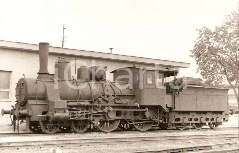 Cartolina originale da collezione 1970 ca BUDAPEST CSEPEL Locomotiva MAV 220.194 lw GRIEBL Cartolina FP NV 1