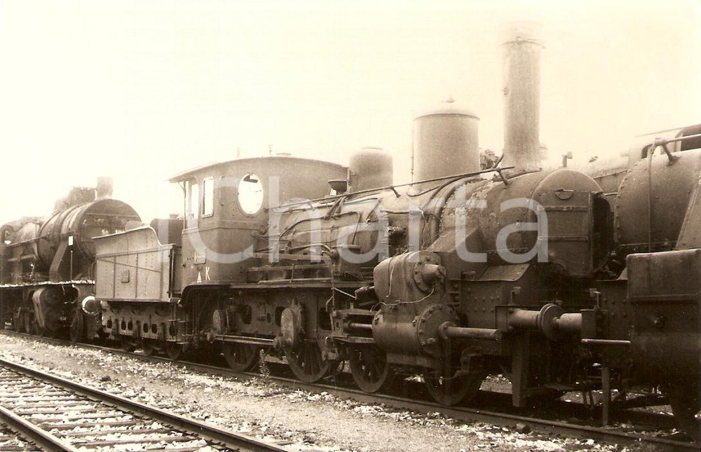 Cartolina originale da collezione 1970 ca UNGHERIA Locomotiva MAV 220 193 Verlag SLEZAK Cartolina FP NV 1