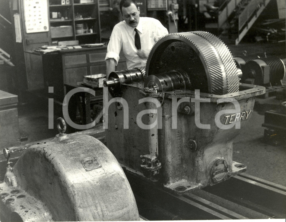 Fotografia d epoca originale 1965 RHO  MILANO Ditta Ing. V.FACHINI  TERRY Moltiplicatore FOTOGRAFIA 1