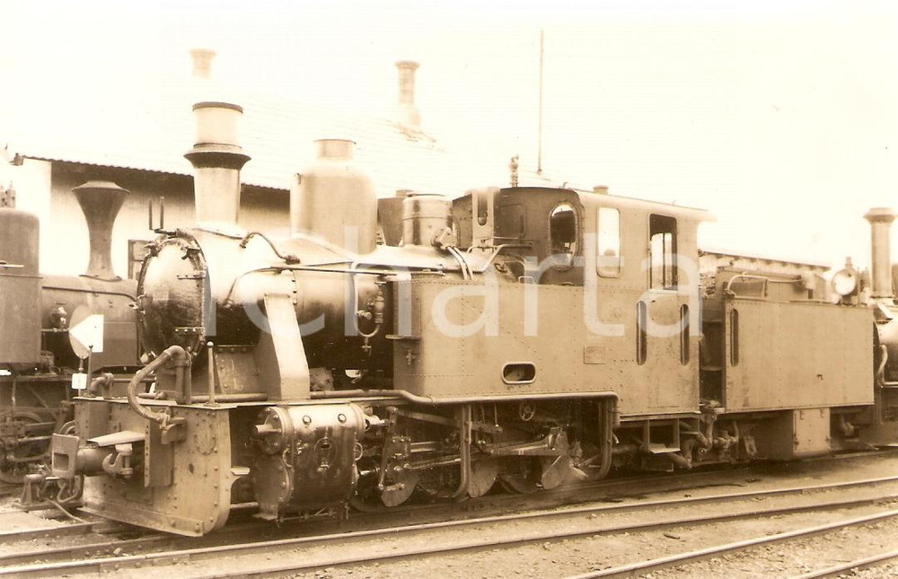 Cartolina originale da collezione 1970 ca ITZLING AUSTRIA Salzkammergut SKGLB Locomotiva 33 lws Foto seriale 1