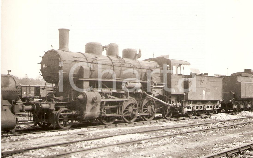 Cartolina originale da collezione 1970 ca UNGHERIA ? Locomotiva a vapore CCCP Cartolina FP NV 1