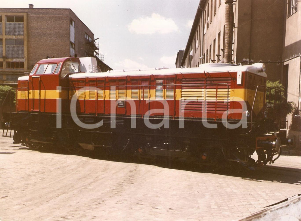 Fotografia d epoca originale 1970 ca UNGHERIA Locomotiva MAV 630.826 DYN61199 Fotografia 1