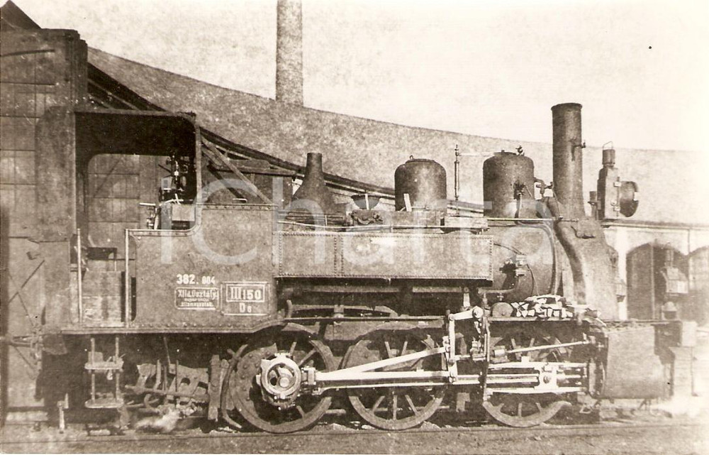 Cartolina originale da collezione 1970 ca UNGHERIA Locomotiva a vapore 392.004 Sammlung GRIEBL USSR Cartolina FP 1
