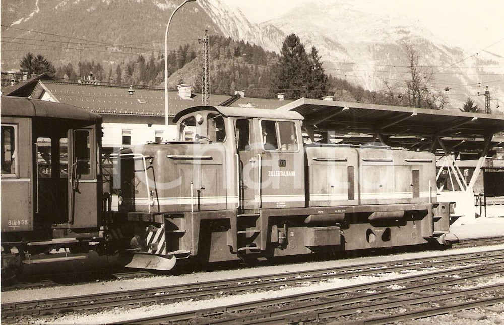 Cartolina originale da collezione 1969 JENBACH AUSTRIA Zillertalbahn ZB Locomotiva D8 II SLEZAK Cartolina FP NV 1