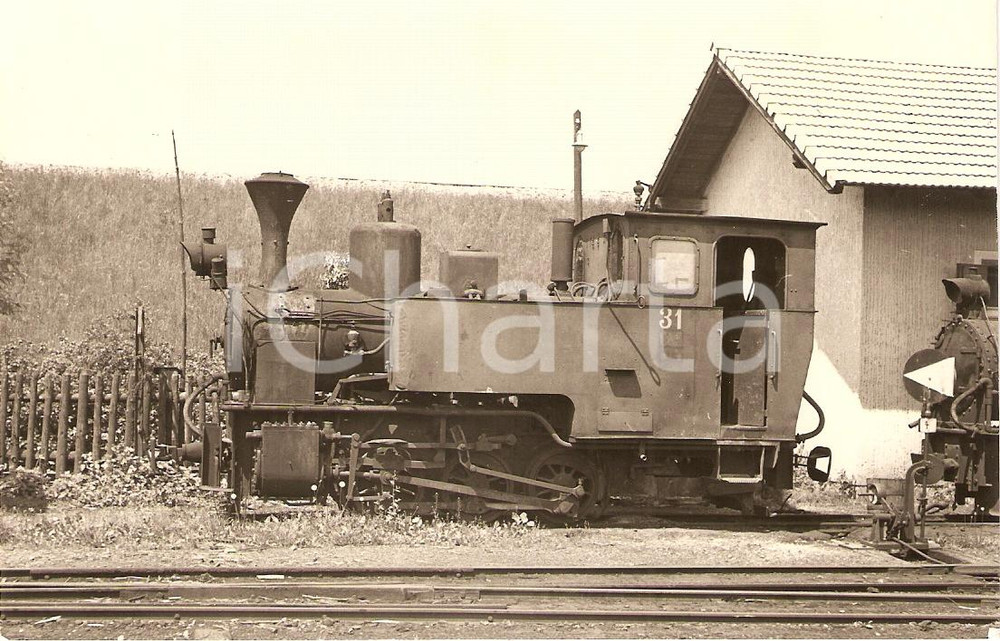 Cartolina originale da collezione 1970 ca ITZLING AUSTRIA Salzkammergut lockalbahn SKGLB Locomotiva 31 l SF FP 1