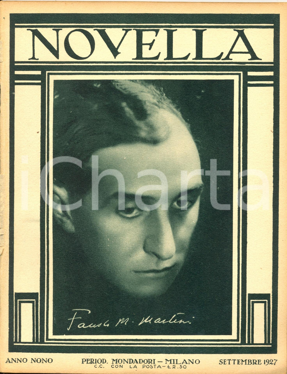 Giornale, rivista storica 1927 NOVELLA RIVISTA LETTERARIA Parnaso Italiano OJETTI PRAMPOLINI Ed. MONDADORI 1