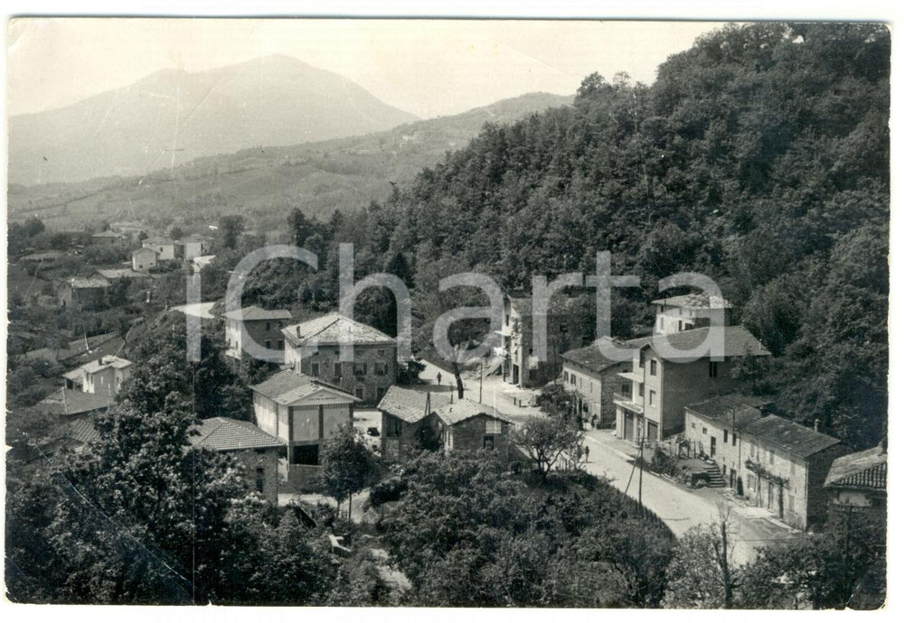 Cartolina originale da collezione 1960 ca RANZANO Palanzano PR Veduta generale FG VG DANNEGGIATA 1